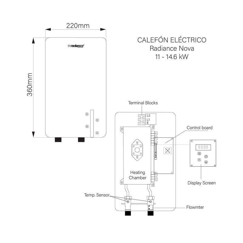 Calefon-Electrico-Nova-Power-14.6kW-|-Radiance