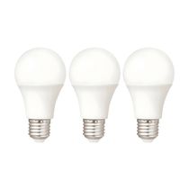 Pack Focos x3 LED A60 10W 3000K Blanco | Orange