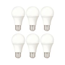 Pack Focos x6 LED A60 10W 3000K Blanco | Orange