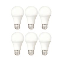 Pack Focos x6 LED A60 15W 3000K Blanco | Orange