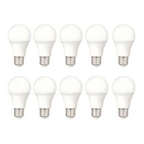 Pack Focos x10 LED A60 15W 3000K Blanco | Orange