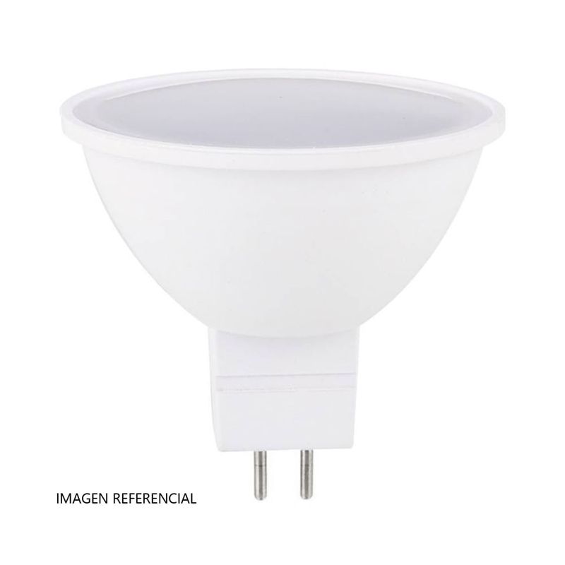 Foco-LED-MR16-7W-100°-3000K-Blanco-|-Orange