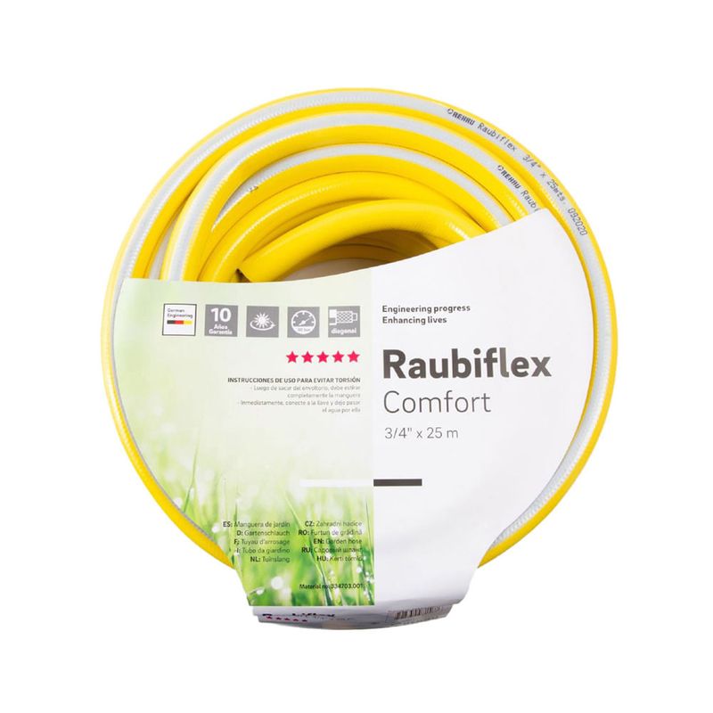 Manguera-Amarilla-Gris-Raubiflex-3-4--x-25m-|-Rehau