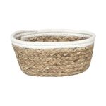 Cesta-Ovalado-Algodon-Junco-de-Mar-9x21x16cm-|-Tendance