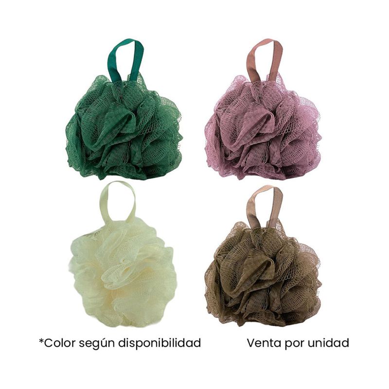 Esponja-de-Baño-Surtido-con-Cinta-para-Colgar