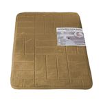 Alfombra-de-Baño-60x40cm-Beige-|-Modertex