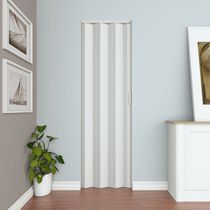 Puerta Plegable Basic 70x200cm Blanco Veteado | Bricco