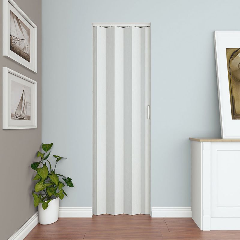 Puerta-Plegable-Basic-70x200cm-Blanco-Veteado-|-Bricco