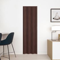 Puerta Plegable Basic 70x200cm Caoba | Bricco