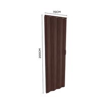 Puerta Plegable Basic 70x200cm Caoba | Bricco