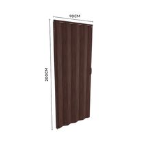 Puerta Plegable Basic 90x200cm Caoba | Bricco