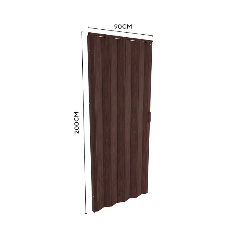 Puerta-Plegable-Basic-90x200cm-Caoba-|-Bricco