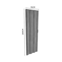 Puerta Plegable Basic 70x200cm Gris | Bricco