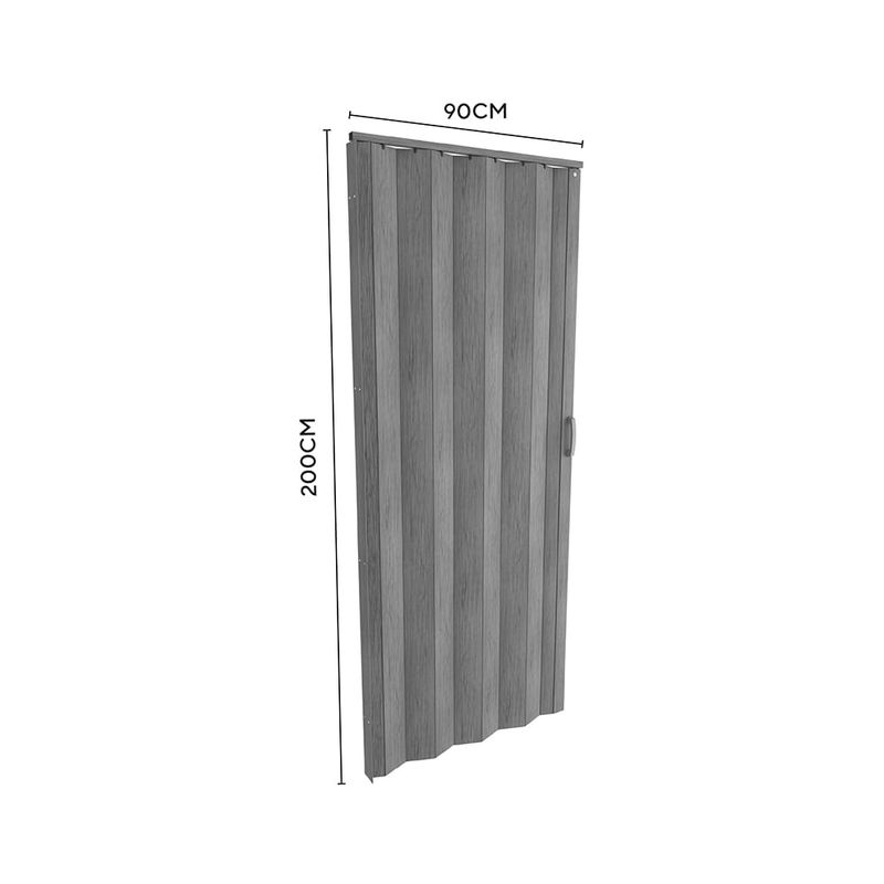 Puerta-Plegable-Basic-90x200cm-Gris-|-Bricco