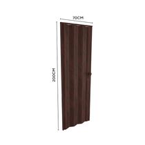 Puerta Plegable Elegant 70x200cm Caoba | Bricco