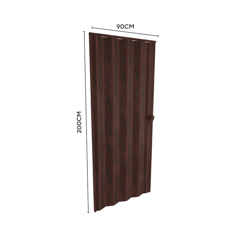 Puerta-Plegable-Elegant-90x200cm-Caoba-|-Bricco