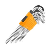 Juego Llave Torx (L) 9 Piezas | Ingco