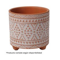 Maceta de Cerámica Patrón Tribal | Koopman