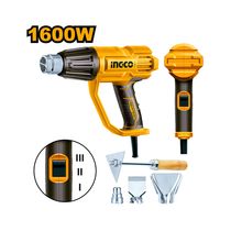 Pistola de Calor 1600W 50/450/550°C | Ingco