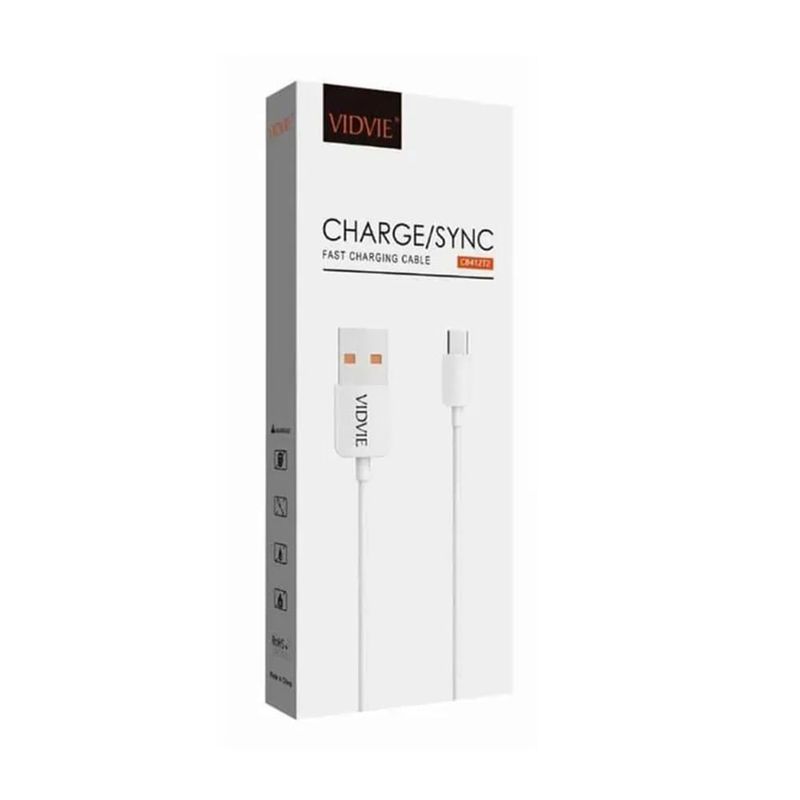 Cable-Carga-Rapida-USB-A---Type-C-|-Vidvie