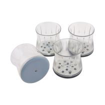 Regatón Ajustable para Muebles 3.81cm 4und | Magic Sliders