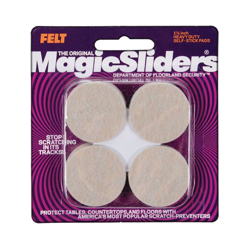 Fieltro-Protector-Circular-Beige-3.8cm-8und-|-Magic-Sliders