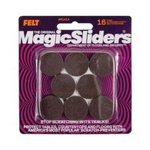 Protector Deslizante Café 2.5cm 16und | Magic Sliders