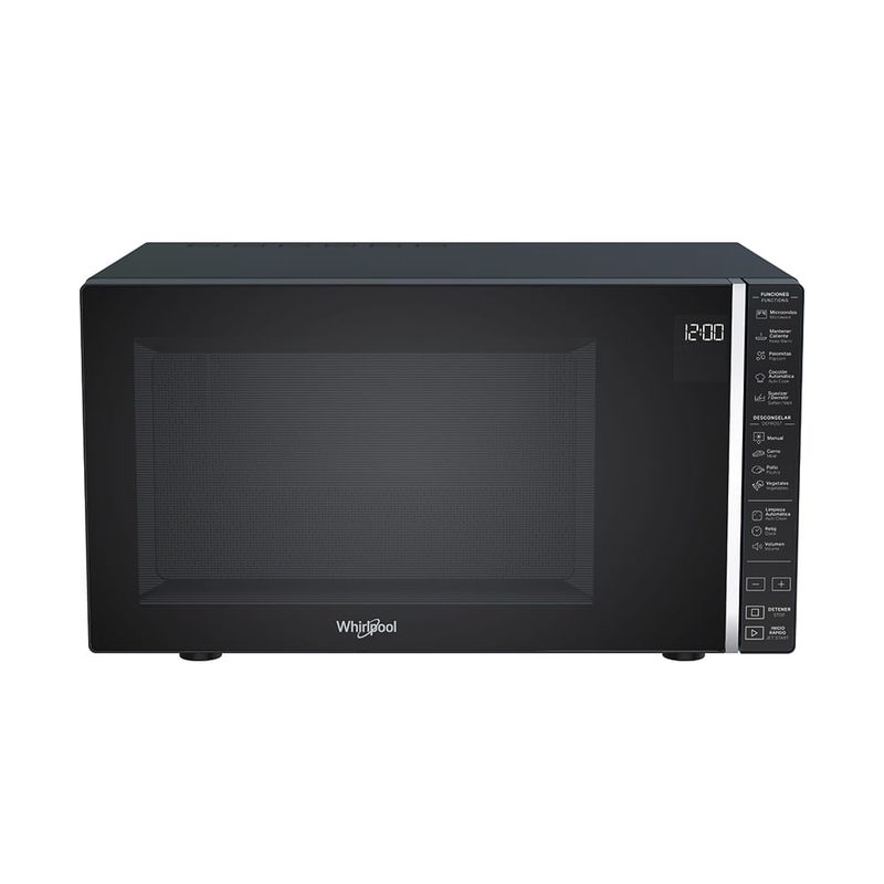 Microondas-con-Acabado-en-Espejo-30Lts-Negro-|-Whirlpool