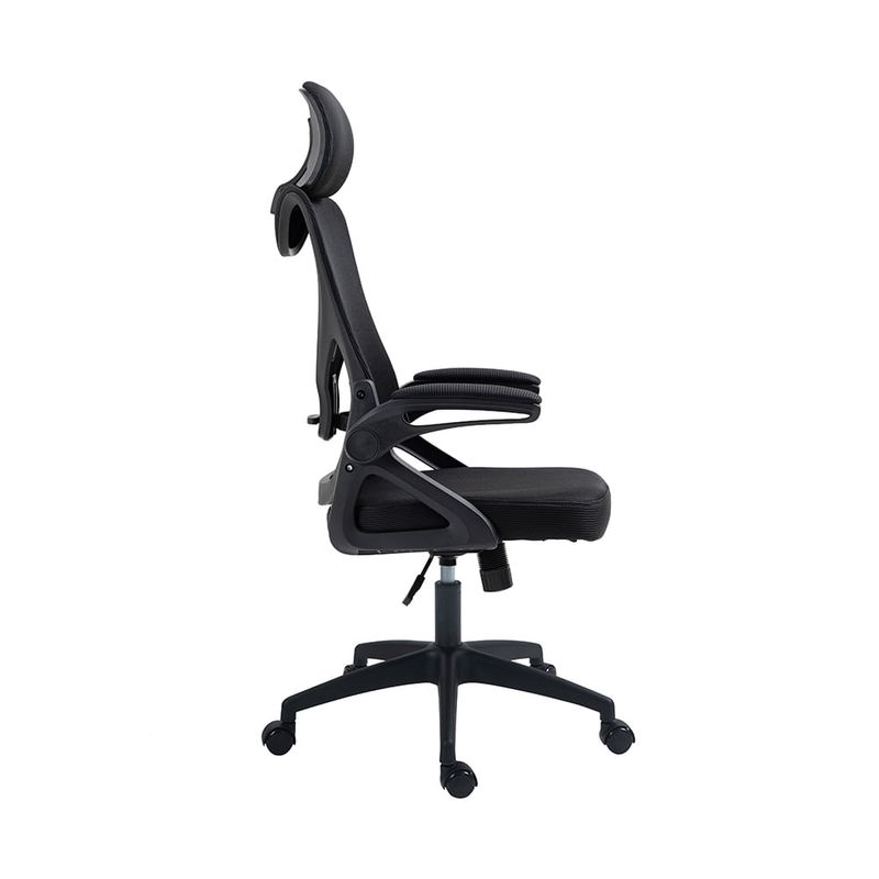 Silla-Giratoria-Executive-Negra-|-Orange