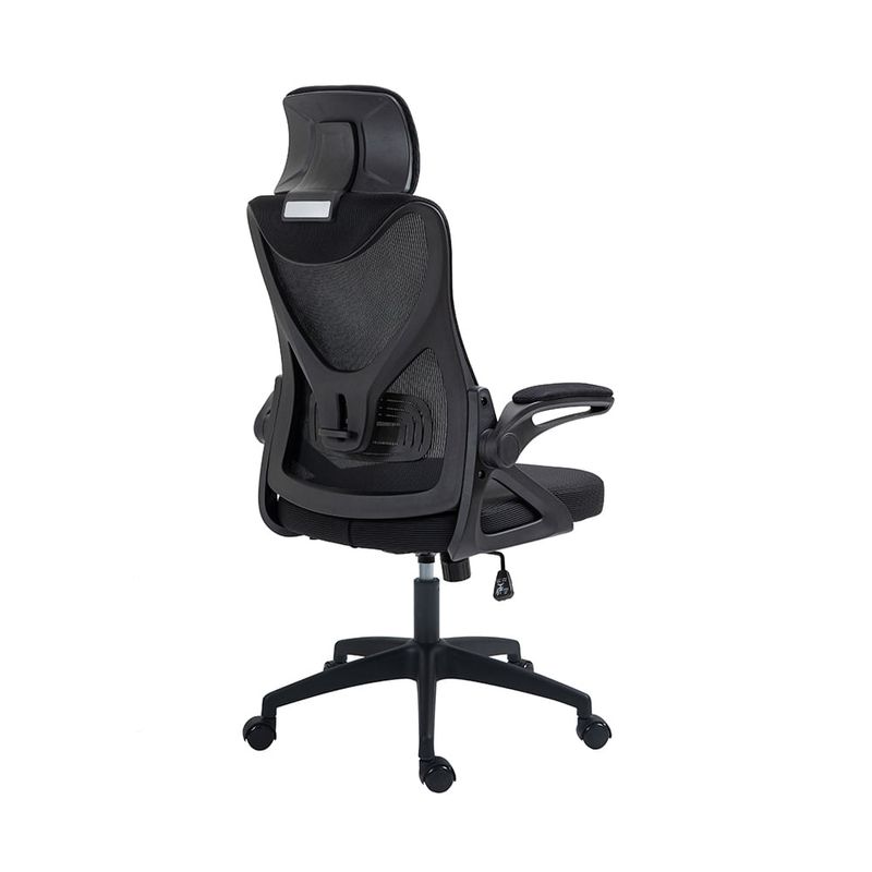 Silla-Giratoria-Executive-Negra-|-Orange