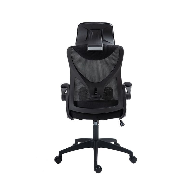 Silla-Giratoria-Executive-Negra-|-Orange