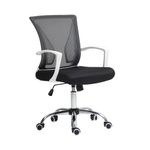Silla-Giratoria-Baly-Negro-Blanco-|-Orange