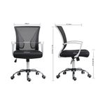 Silla-Giratoria-Baly-Negro-Blanco-|-Orange