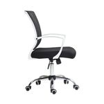 Silla-Giratoria-Baly-Negro-Blanco-|-Orange