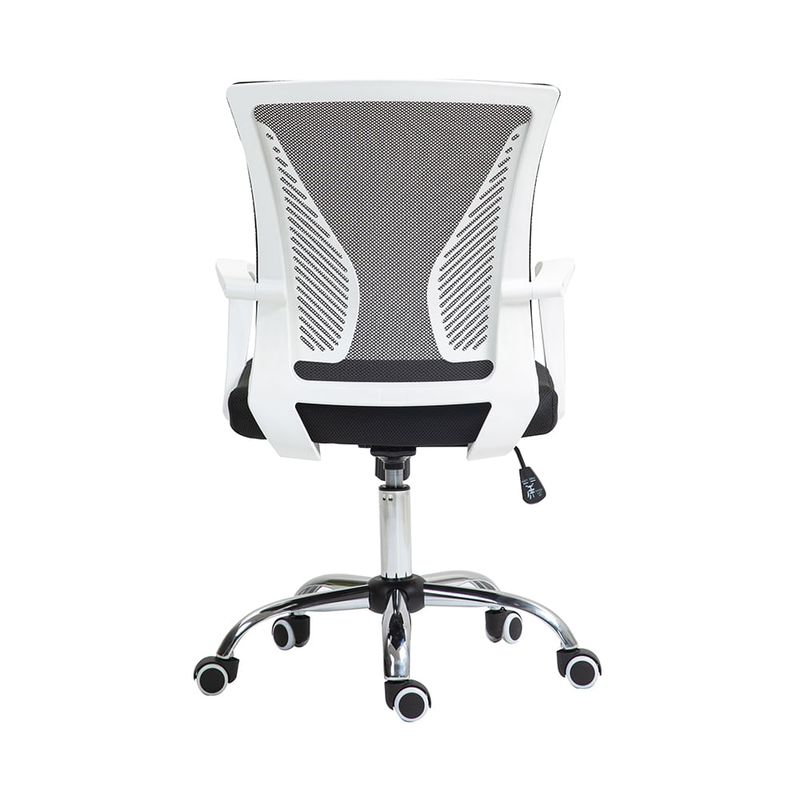 Silla-Giratoria-Baly-Negro-Blanco-|-Orange