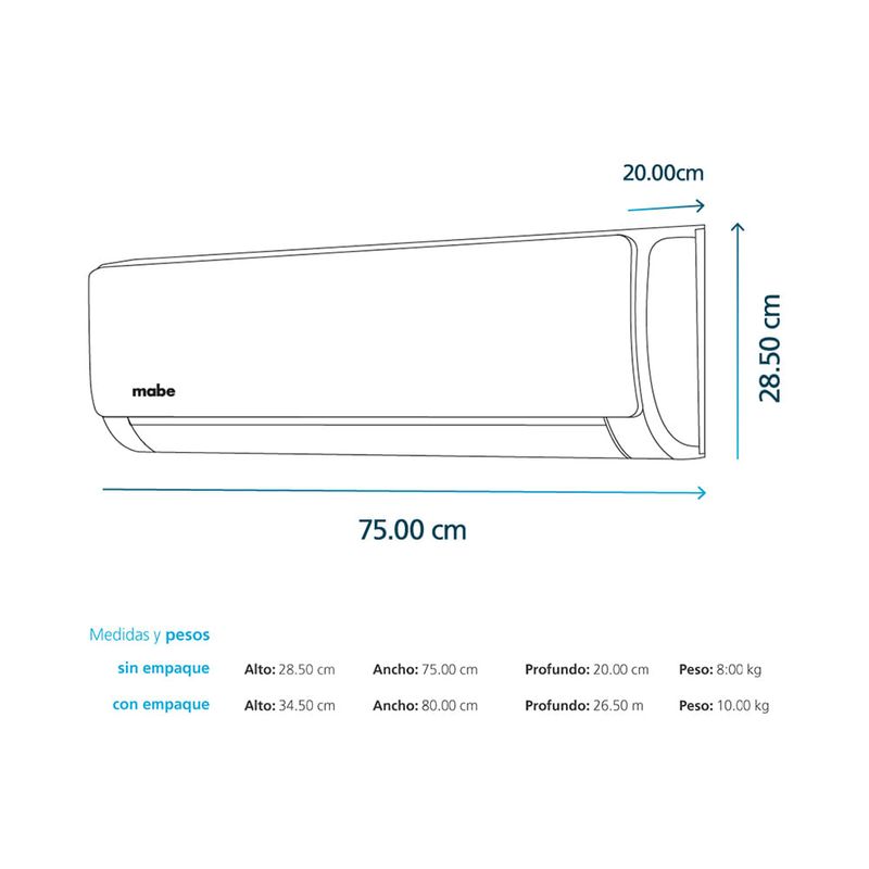 Aire-Acondicionado-12000BTU-Ultra-Clean-|-Mabe