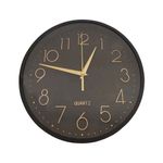 Reloj-de-Pared-Negro-25cm-|-Orange