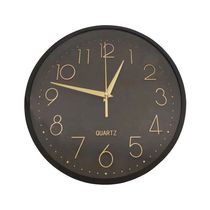 Reloj de Pared Negro 25cm | Orange