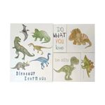 Set-de-5-Piezas-Dinosaurios-30x40cm-|-Orange