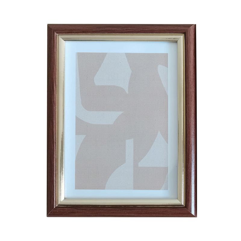 Portarretrato-Marron-Dorado-13x18cm-|-Orange