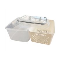 Set de 3 Reposteros con Rejilla Rectangulares