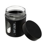 Repostero-de-Vidrio-Acero-Inoxidable-600ml-|-Five