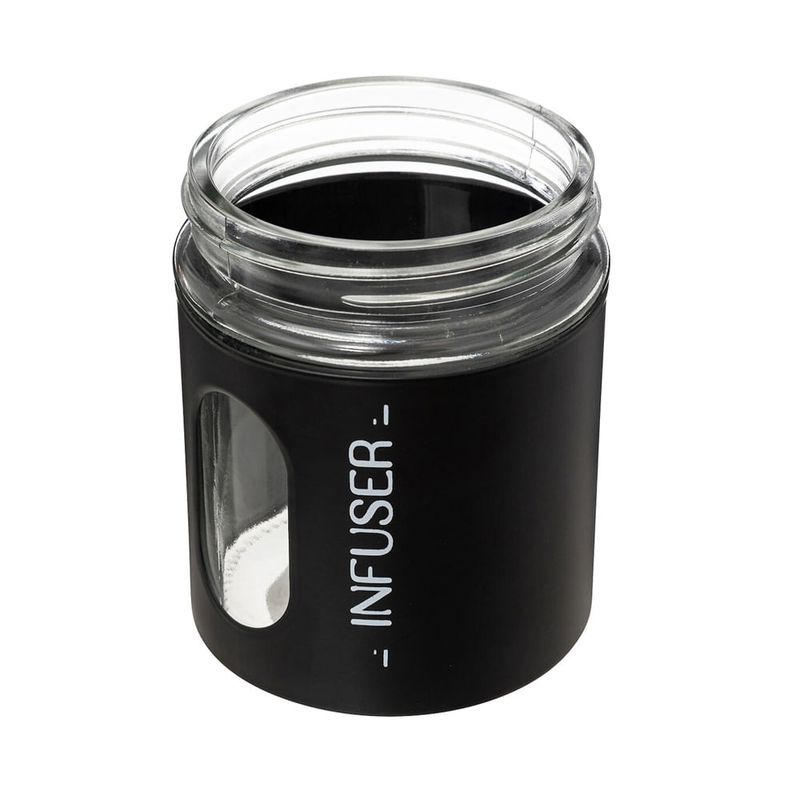 Repostero-de-Vidrio-Acero-Inoxidable-600ml-|-Five