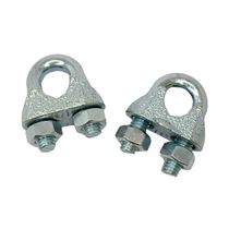 Grillete Galvanizado para Cable 1/8" (3mm)