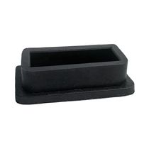 Regatón Rectangular Interior 2" x 1" 4und | Schecomex