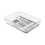 Organizador-para-Cajon-24x16cm-Transparente-Gris-|-Five