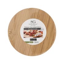 Bandeja Giratoria de Bambú 35cm | Secret de Gourmet