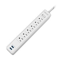 Regleta Blanca 110V 5 Tomas 2 USB | Forza