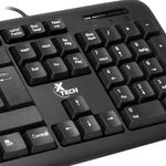 Teclado-Alambrico-Estandar-en-Español-|-XTech