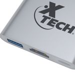 Adaptador-Multipuerto-USB-15cm-|-XTech